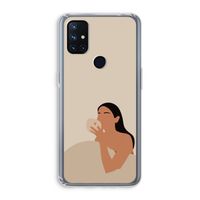 Fresh coffee: OnePlus Nord N10 5G Transparant Hoesje Fresh coffee: OnePlus Nord N10 5G Transparant Hoesje