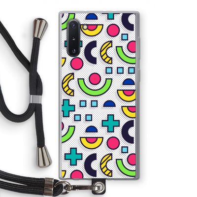 8-bit N°6: Samsung Galaxy Note 10 Transparant Hoesje met koord