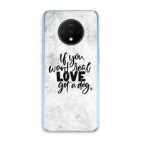 Partner in crime: OnePlus 7T Transparant Hoesje