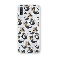 Zeemeermin: Samsung Galaxy A70 Transparant Hoesje Zeemeermin: Samsung Galaxy A70 Transparant Hoesje