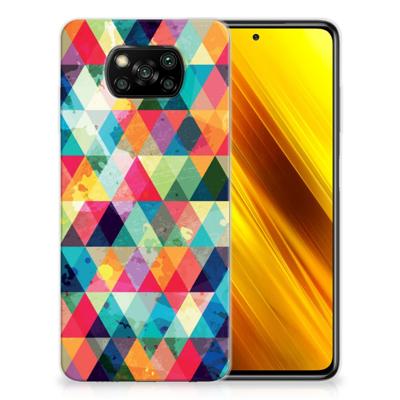 Xiaomi Poco X3 | Poco X3 Pro | TPU bumper | Geruit