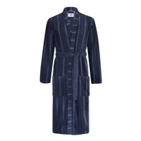 Ten Cate Badjas Heren Navy Blue Stripe-M