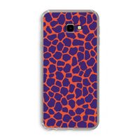 Purple Giraffe: Samsung Galaxy J4 Plus Transparant Hoesje