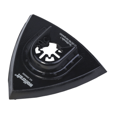 Wolfcraft Delta-Schuurplaat | 95mm | 1 stuk - 3996000