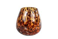 Vaas Neva L bruin/goud glas