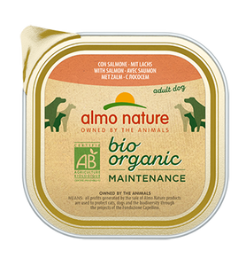 Almo Nature Dailymenu bio pate hond Zalm 300gr