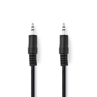 Nedis Stereo-Audiokabel | 3,5 mm Male naar 3,5 mm Male | 0.5 m | 1 stuks - CAGB22000BK05 CAGB22000BK05 - thumbnail