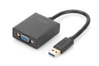 Digitus USB 3.2 Gen 1 (USB 3.0), VGA, Laptop, TV, monitor, Video Adapterkabel [1x USB 3.2 Gen 1 stekker A (USB 3.0) - 1x VGA-bus] DA-70840