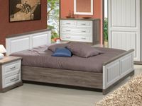 Bed IVANA 140x190 cm truffel/porselein - thumbnail