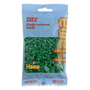 Hama strijkkralen - groen, (010) 1000st.