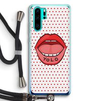 Yolo Denise: Huawei P30 Pro Transparant Hoesje met koord