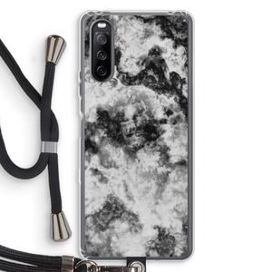Onweer: Sony Sony Xperia 10 III Transparant Hoesje met koord