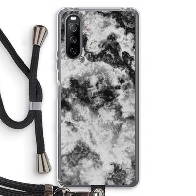 Onweer: Sony Sony Xperia 10 III Transparant Hoesje met koord