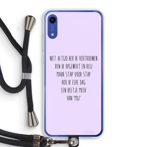 Zelfvertrouwen: Honor Play 8A Transparant Hoesje met koord