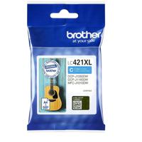 Brother LC-421XLC inktcartridge 1 stuk(s) Origineel Hoog (XL) rendement Cyaan