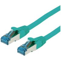 VALUE Patchkabel Kat.6A (Class EA) S/FTP (PiMF), LSOH, groen, 0,5 m