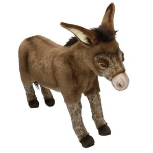 Realistische pluche ezel knuffel 41 cm