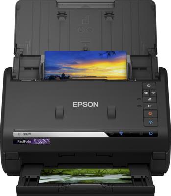EpsonFastFoto FF680W Scanner Zwart