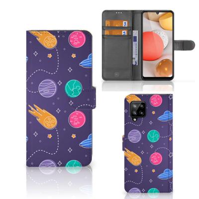 Samsung Galaxy A42 5G | Wallet Case | met Pasjes | Space