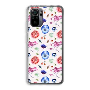 Bloemetjes: Xiaomi Redmi Note 10 Pro Transparant Hoesje