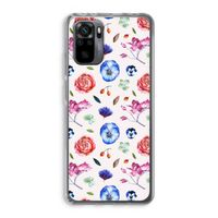 Bloemetjes: Xiaomi Redmi Note 10 Pro Transparant Hoesje