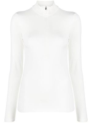 Fusalp sweat Gemini à fermeture zippée - Blanc