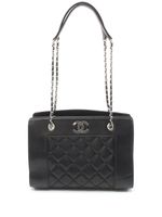 CHANEL Pre-Owned sac à main Mademoiselle (2016-2017) - Noir