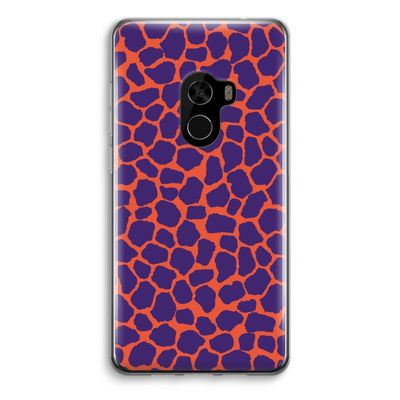 Purple Giraffe: Xiaomi Mi Mix 2 Transparant Hoesje