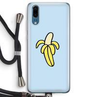 Banana: Huawei P20 Transparant Hoesje met koord