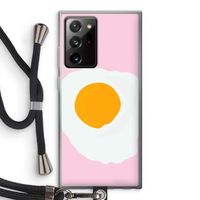Sunny side up: Samsung Galaxy Note 20 Ultra / Note 20 Ultra 5G Transparant Hoesje met koord