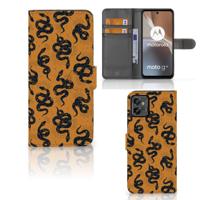 Telefoonhoesje | Met pasjeshouder | voor Motorola Moto G32 Snakes