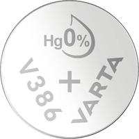 Varta Knoopcel 386 1.55 V 1 stuk(s) 115 mAh Zilveroxide SILVER Coin V386/SR43 NaBli 1 - thumbnail