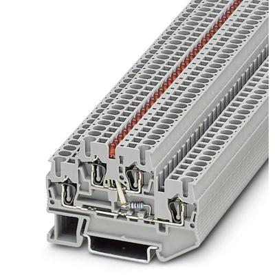 Phoenix Contact STTB 2,5-LA 24 RD 3031607 Componentenserieklem Aantal polen: 4 0.08 mm² 2.5 mm² Grijs 50 stuk(s)