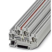 Phoenix Contact STTB 2,5-LA 24 RD 3031607 Componentenserieklem Aantal polen: 4 0.08 mm² 2.5 mm² Grijs 50 stuk(s)