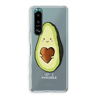 Avocuddle: Sony Xperia 5 III Transparant Hoesje