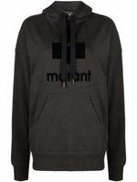 MARANT ÉTOILE hoodie Mansel à logo imprimé - Noir