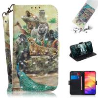 3D gekleurde tekening horizontale Flip lederen draagtas met houder & kaartsleuven & portemonnee voor Huawei P30 (dierentuin) 3D gekleurde tekening horizontale Flip lederen draagtas met houder & kaartsleuven & portemonnee voor Huawei P30 (dierentuin)