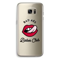 Badass Babes Club: Samsung Galaxy S7 Edge Transparant Hoesje