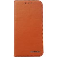 Leren hoesje Galaxy S6 lichtbruin
