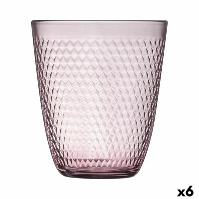 Glas Luminarc Pampille Rosa Glas 310 ml (6 Stuks)