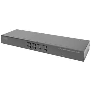 Digitus DS-12910 KVM-switch 8 poorten HDMI 3840 x 2160 Pixel