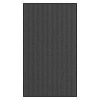 Deurmat 115x200 cm streep zwart en grijs