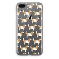 Doggy: iPhone 8 Plus Transparant Hoesje