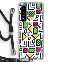 8-bit N°4: Sony Xperia 5 III Transparant Hoesje met koord