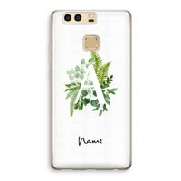 Green Brush: Huawei P9 Transparant Hoesje