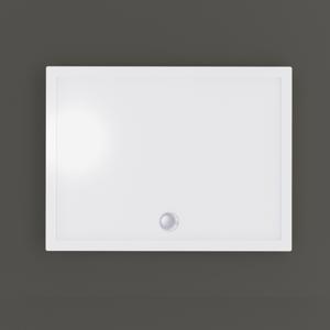 Douchebak BWS Nua Rechthoek Acryl 90x75 cm Wit Boss & Wessing