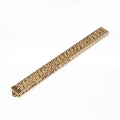 Duimstok hout ramin 1m