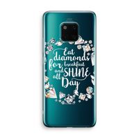 Diamonds: Huawei Mate 20 Pro Transparant Hoesje