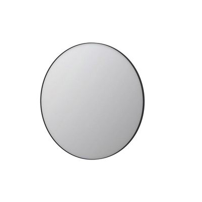 INK SP15 Spiegel - 120x4x120cm - rond - verzonken in aluminium kader - aluminium zwart mat 8408590