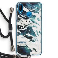 Golven: Huawei P20 Lite Transparant Hoesje met koord